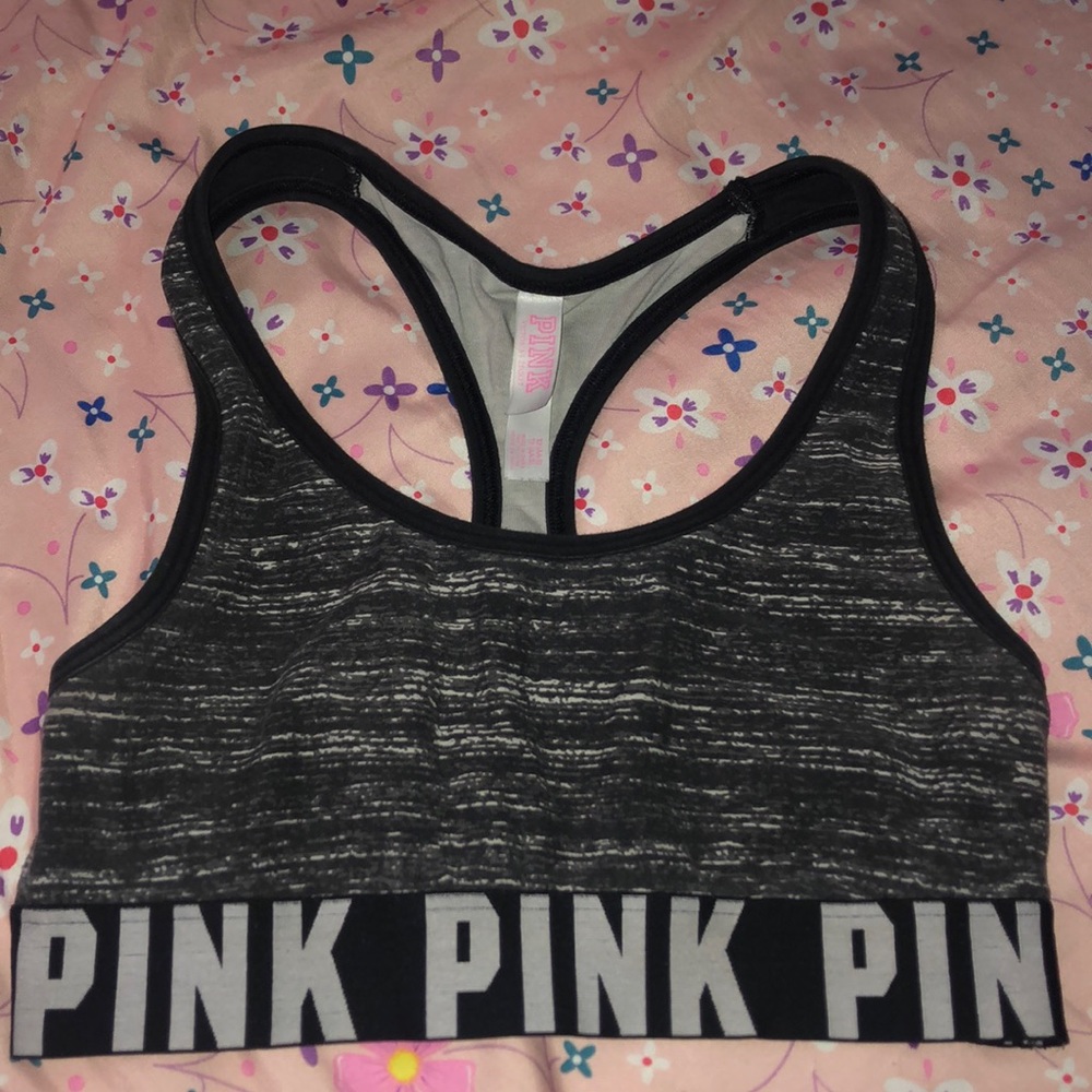 Pink Victoria secret sports bra